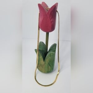 Vintage Avon Gold Plated Herringbone Necklace